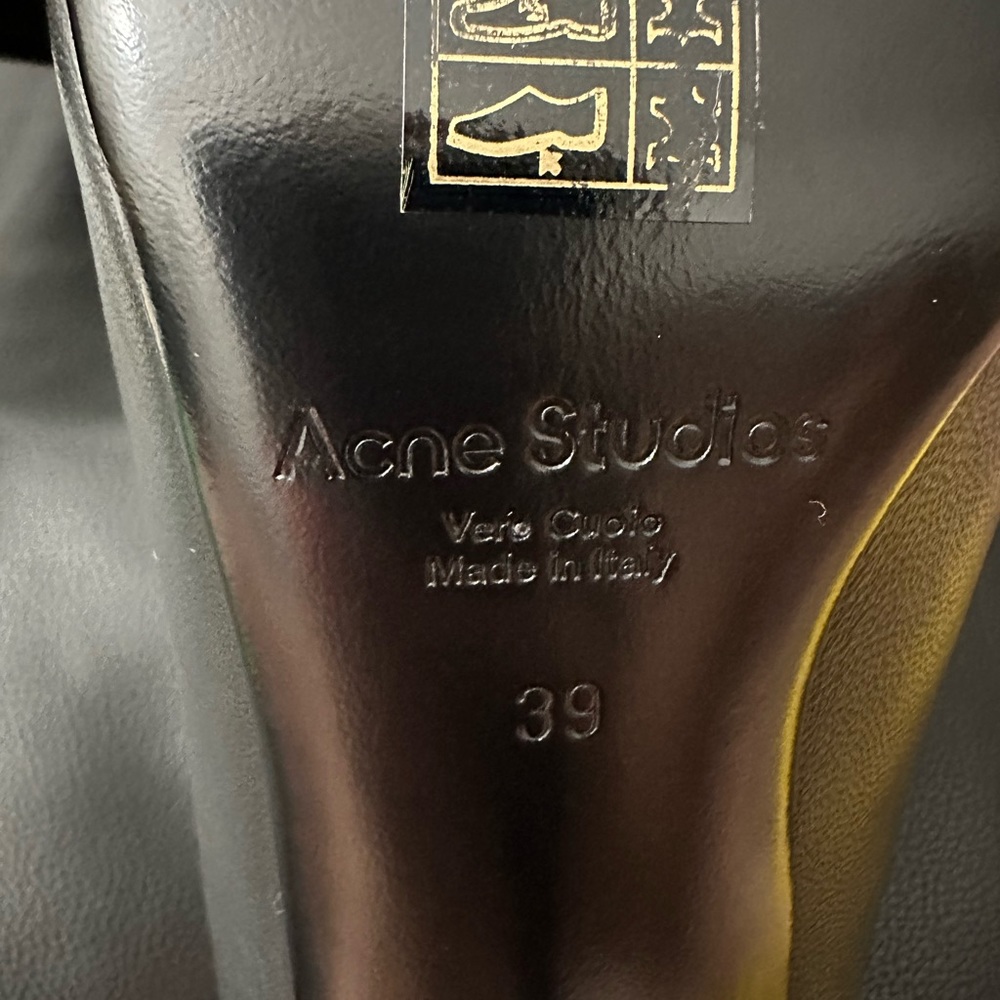 COPY - Leather sandals Acne Studios Nice handmade really comfortable heel shoes - Picture 7 of 7